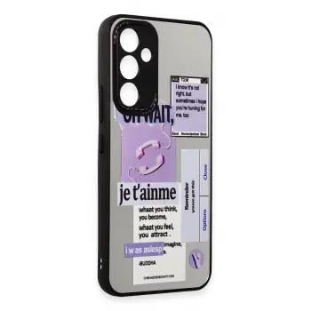 Lopard Samsung Galaxy A54 5g Kılıf Mirror Desenli Kapak - Mirror - 4