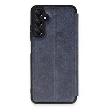 Lopard Samsung Galaxy A55 5g Kılıf Flip Cover - Lacivert