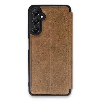 Lopard Samsung Galaxy A55 5g Kılıf Flip Cover - Taba