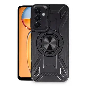 Lopard Samsung Galaxy A55 5g Kılıf Lincoln Silikon - Siyah