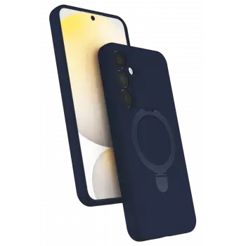 Lopard Samsung Galaxy A55 5g Regal Magsafe Standlı Kapak - Lacivert