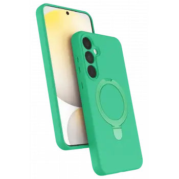 Lopard Samsung Galaxy A55 5g Regal Magsafe Standlı Kapak - Yeşil