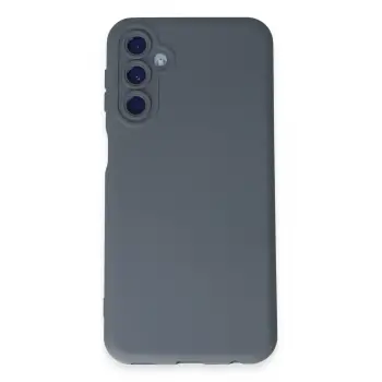 Lopard Samsung Galaxy M14 5g Kılıf Nano İçi Kadife Silikon - Gri