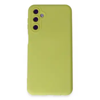 Lopard Samsung Galaxy M14 5g Kılıf Nano İçi Kadife Silikon - Sarı