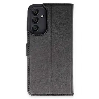 Lopard Samsung Galaxy M15 Kılıf Trend S Plus Kapaklı Kılıf - Siyah