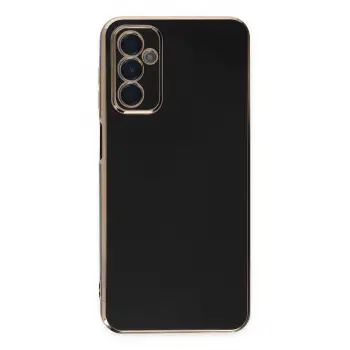 Lopard Samsung Galaxy M23 Kılıf Volet Silikon - Siyah