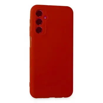 Lopard Samsung Galaxy M34 5g Kılıf First Silikon - Kırmızı