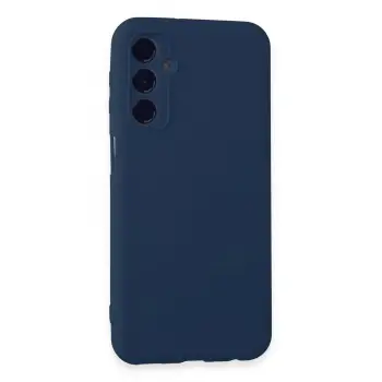 Lopard Samsung Galaxy M34 5g Kılıf First Silikon - Lacivert