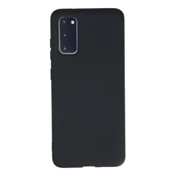 Lopard Samsung Galaxy S20 Kılıf Nano İçi Kadife Silikon - Lacivert