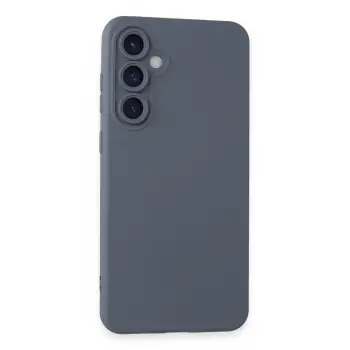 Lopard Samsung Galaxy S23 Fe Kılıf Nano İçi Kadife Silikon - Gri