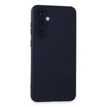 Lopard Samsung Galaxy S23 Fe Kılıf Nano İçi Kadife Silikon - Lacivert