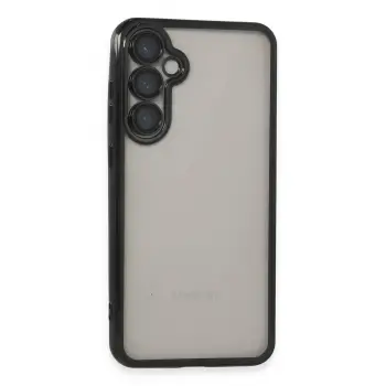 Lopard Samsung Galaxy S23 Fe Kılıf Razer Lensli Silikon - Siyah