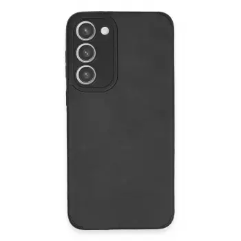 Lopard Samsung Galaxy S23 Kılıf Loop Deri Silikon - Siyah