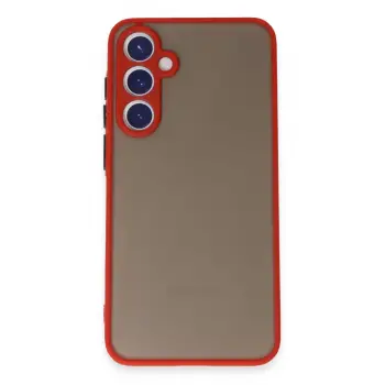 Lopard Samsung Galaxy S23 Kılıf Montreal Silikon Kapak - Kırmızı