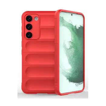 Lopard Samsung Galaxy S23 Plus Kılıf Optimum Silikon - Kırmızı