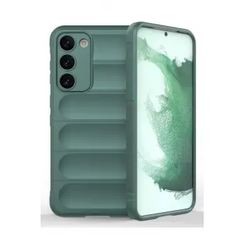 Lopard Samsung Galaxy S23 Plus Kılıf Optimum Silikon - Koyu Yeşil