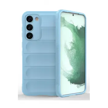 Lopard Samsung Galaxy S23 Plus Kılıf Optimum Silikon - Sky Blue