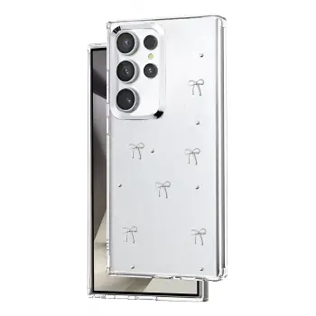 Lopard Samsung Galaxy S23 Ultra Fiyonk Desenli Kapak - Desen 1