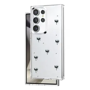 Lopard Samsung Galaxy S23 Ultra Fiyonk Desenli Kapak - Desen 3