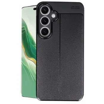 Lopard Samsung Galaxy S24 Fe Kılıf Auto Focus Kapak - Siyah