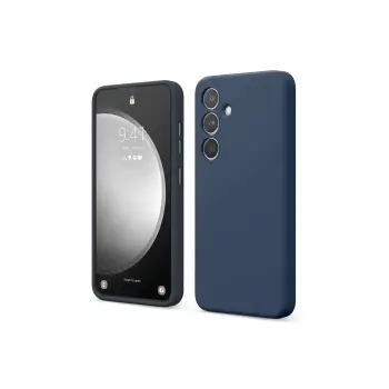 Lopard Samsung Galaxy S24 Fe Kılıf First Silikon - Lacivert