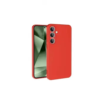 Lopard Samsung Galaxy S24 Fe Kılıf Nano İçi Kadife Silikon - Kırmızı