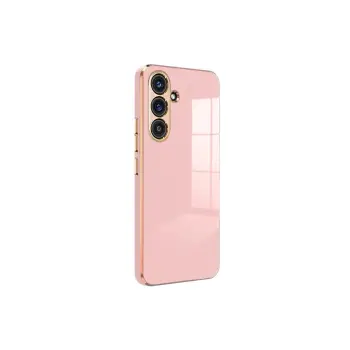 Lopard Samsung Galaxy S24 Fe Kılıf Volet Silikon - Pembe