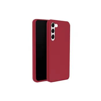 Lopard Samsung Galaxy S24 Kılıf First Silikon - Kırmızı