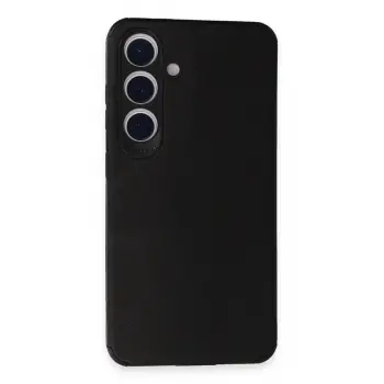 Lopard Samsung Galaxy S24 Kılıf Loop Deri Silikon - Siyah