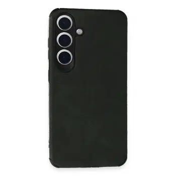 Lopard Samsung Galaxy S24 Kılıf Loop Deri Silikon - Yeşil