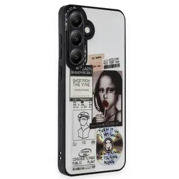 Lopard Samsung Galaxy S24 Kılıf Mirror Desenli Kapak - Mirror - 2