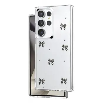 Lopard Samsung Galaxy S24 Ultra Fiyonk Desenli Kapak - Desen 5