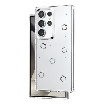 Lopard Samsung Galaxy S24 Ultra Fiyonk Desenli Kapak - Desen 8