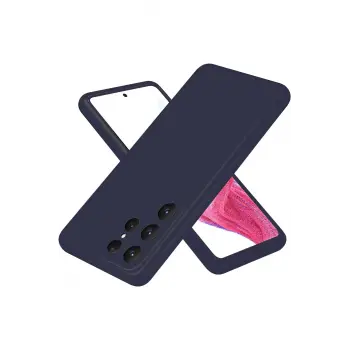 Lopard Samsung Galaxy S25 Ultra Kılıf First Silikon - Lacivert