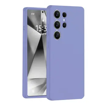 Lopard Samsung Galaxy S25 Ultra Kılıf Nano İçi Kadife Silikon - Lila