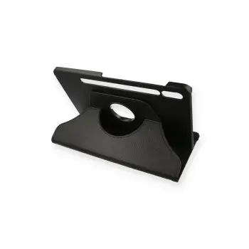 Lopard Samsung Galaxy T870 Tab S7 11 Kılıf 360 Tablet Deri Kılıf - Siyah