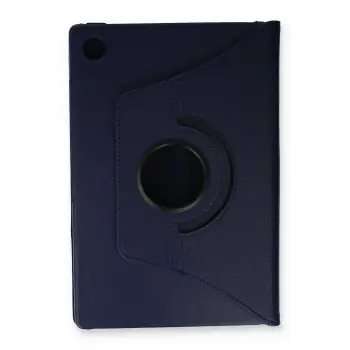 Lopard Samsung Galaxy Tab A9 Kılıf 360 Tablet Deri Kılıf - Lacivert