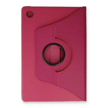 Lopard Samsung Galaxy Tab A9 Kılıf 360 Tablet Deri Kılıf - Pembe