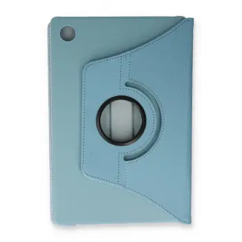 Lopard Samsung Galaxy Tab A9 Plus Kılıf 360 Tablet Deri Kılıf - Turkuaz