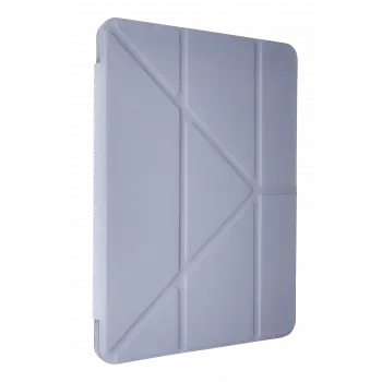 Lopard Samsung Galaxy Tab A9 Plus Kılıf Kalemlikli Mars Tablet Kılıfı - Açık Mor