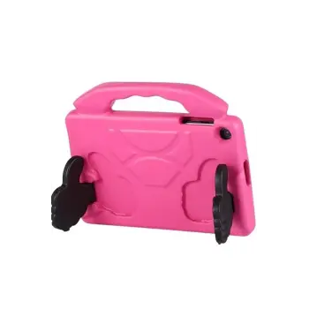 Lopard Samsung Galaxy Tab A9 Plus Kılıf Like Stantlı Tablet Silikon - Pembe