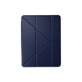 Lopard Samsung Galaxy X510 Tab S9 Fe 11 Kılıf Color Karbon Tablet Kılıfı - Lacivert