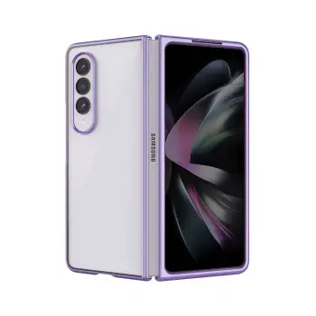 Lopard Samsung Galaxy Z Fold 4 Kılıf Fold Element Kapak - Mor