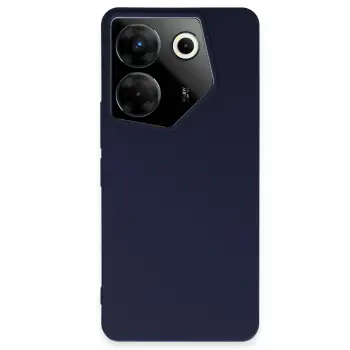 Lopard Tecno Camon 20 Pro 5g Kılıf First Silikon - Lacivert