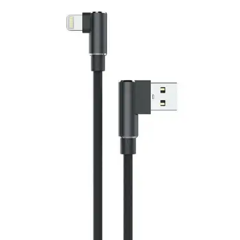 Lopard Usb To Lightning 3m 2.4a Kablo - Siyah