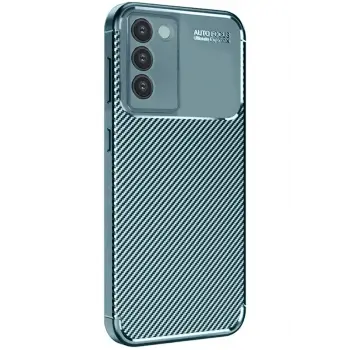 Lopard Vivo V30 Lite 4g Kılıf Auto Focus Karbon Kapak - Koyu Yeşil