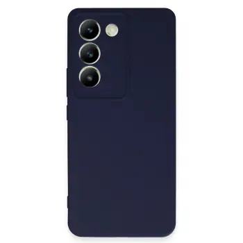 Lopard Vivo V30 Lite 4g Kılıf First Silikon - Lacivert