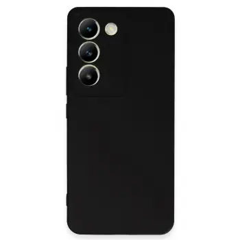 Lopard Vivo V30 Lite 4g Kılıf First Silikon - Siyah