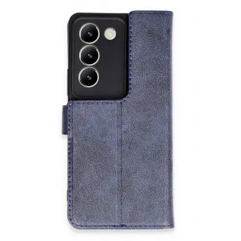 Lopard Vivo V30 Lite 4g Kılıf Trend S Plus Kapaklı Kılıf - Lacivert