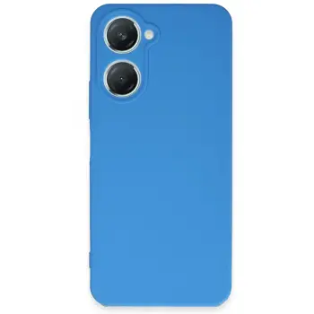 Lopard Vivo Y18 Kılıf First Silikon - Mavi